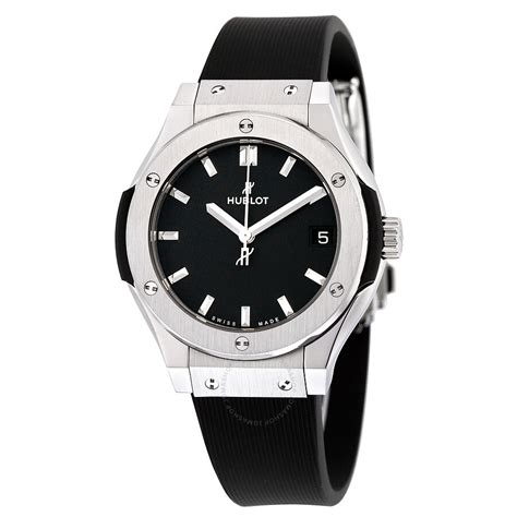 hublot classic fusion black|hublot classic fusion women's.